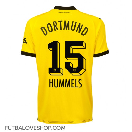 Dres Borussia Dortmund Mats Hummels #15 Domáci pre Ženy 2023-24 Krátky Rukáv